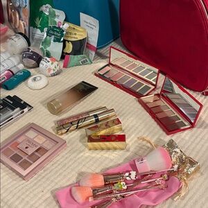 Over 50 items—Makeup Bag & Treats Win Mega Beauty Bundle $20 for 1 chance